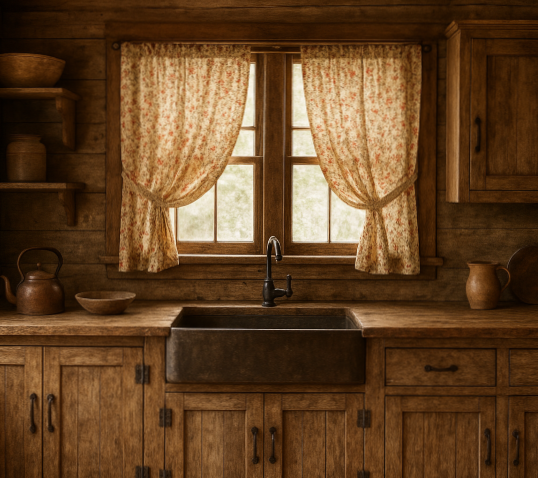 Provence house Kitchen interior by Liudmila Viynskovsky